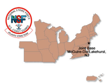 Atlantic Strike Team Area of Responsibility Map & Logo