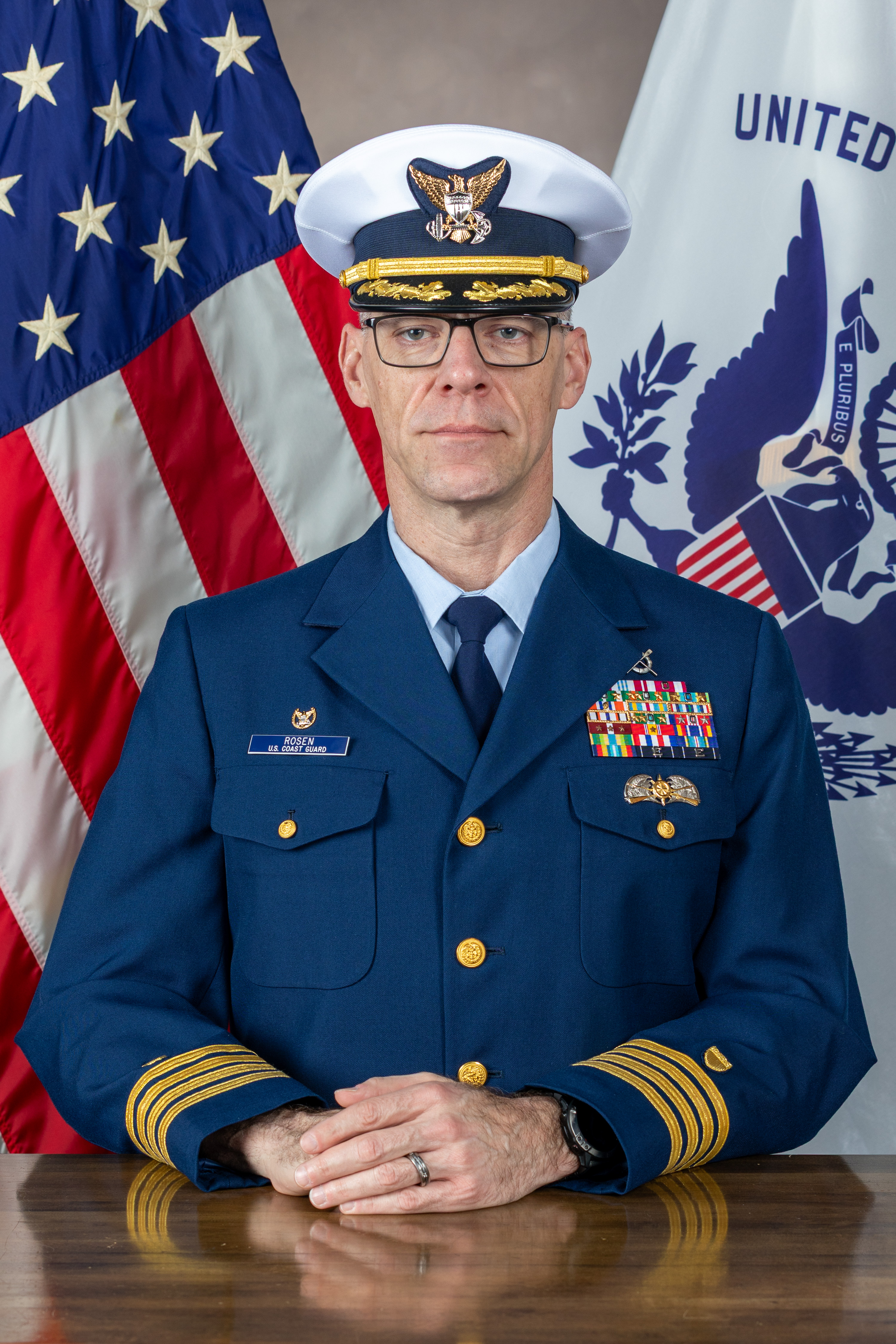 Captain Christopher Rosen Portrait Captain Christopher Rosen Portrait