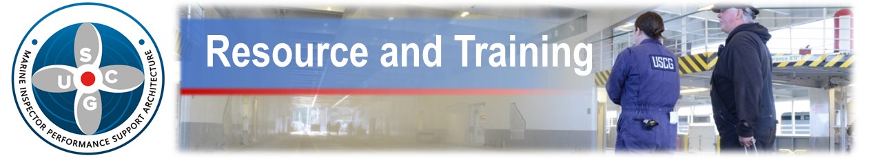 Marine Inspector Training and Resources banner