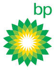BP Logo; Link to BP website