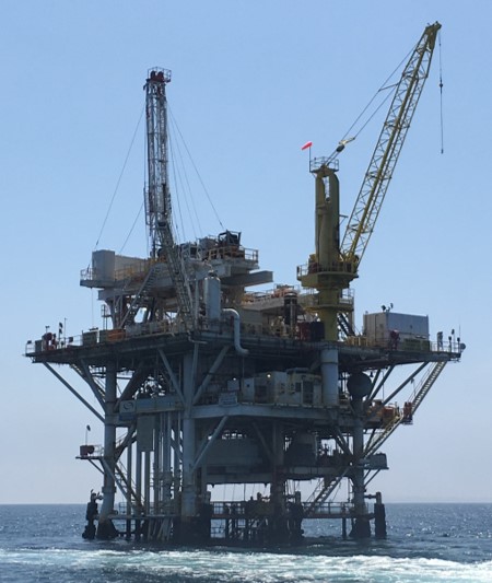Platform GINA off the California coast.