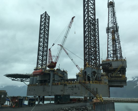 SPARTAN 151 dockside in Seward, AK.