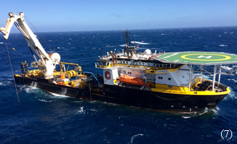 Photo of a Subsea Construction Vessel