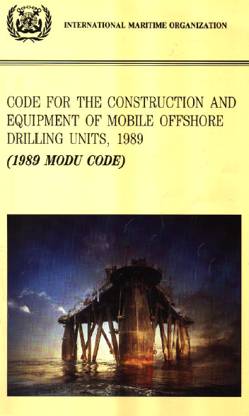 1989 MODU Code Cover